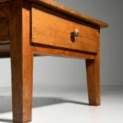 French coffee table 19th century oak
