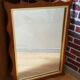 Frame wood mirror vintage 1950 - 70x50cm