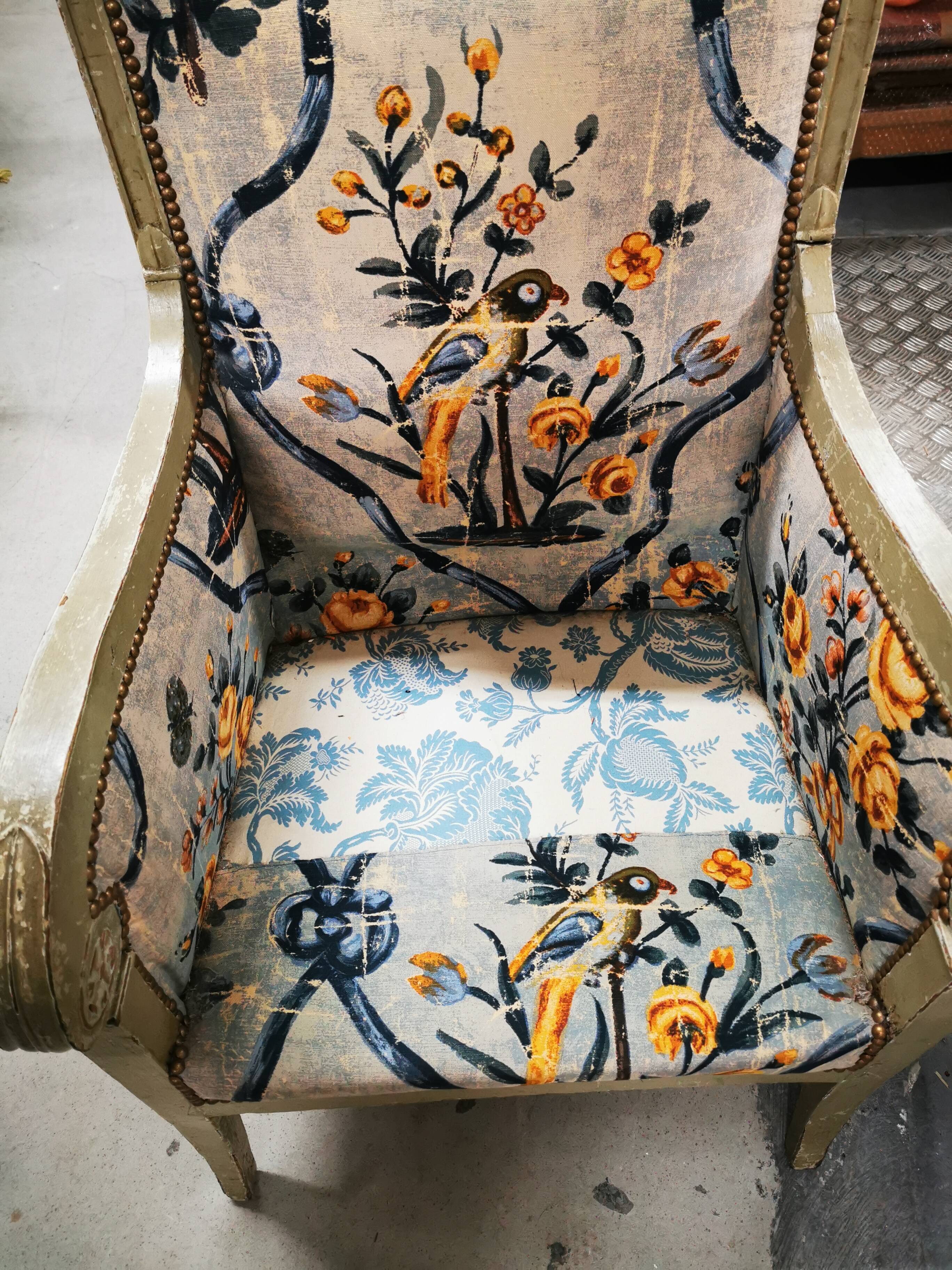 Empire armchair