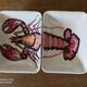 Ramequin homard vintage