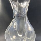 Baccarat crystal vase, Serpentine model