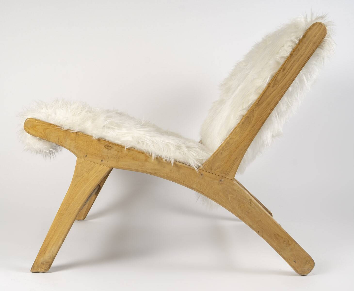 Pair of low chairs by olivier de schrijver