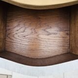 Louis XV style bedside table in marquetry