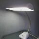 Helo Neuburg desk lamp, light grey lacquered metal, Germany, 1960s