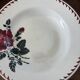 Vintage lot of 5 deep plates l’amandinoise café mars