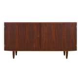 Cabinet en noyer, design danois, années 1970, designer : Carlo Jensen, fabricant :