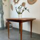 Vintage teak round table