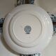 6 antique flat plates in ironstone