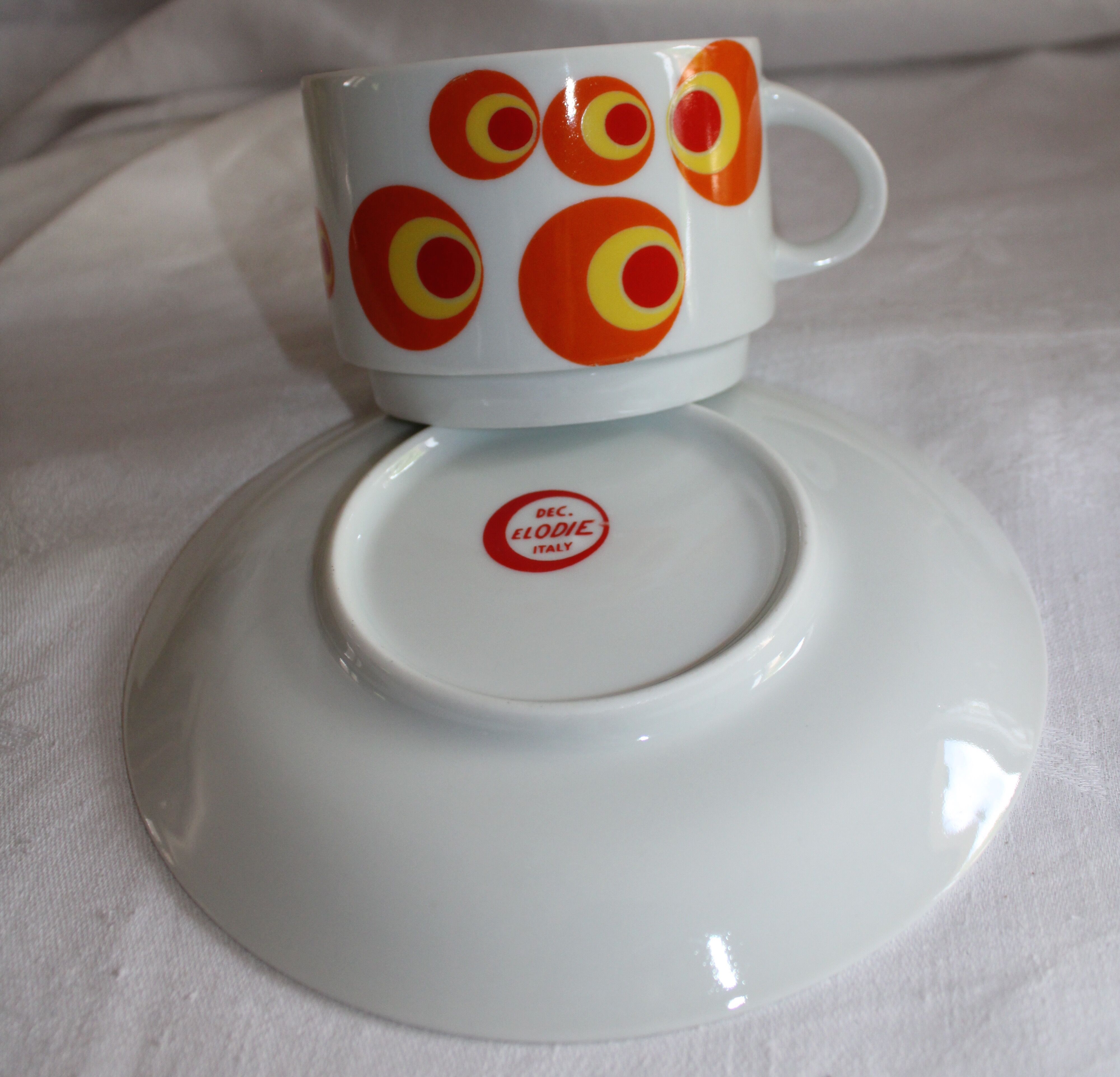 Great tea cup or chocolate Elodie Italy