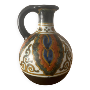 Small ceramic jug Gouda Holland