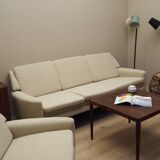 Cream sofa, Danish design, 1970s, production: Denmark