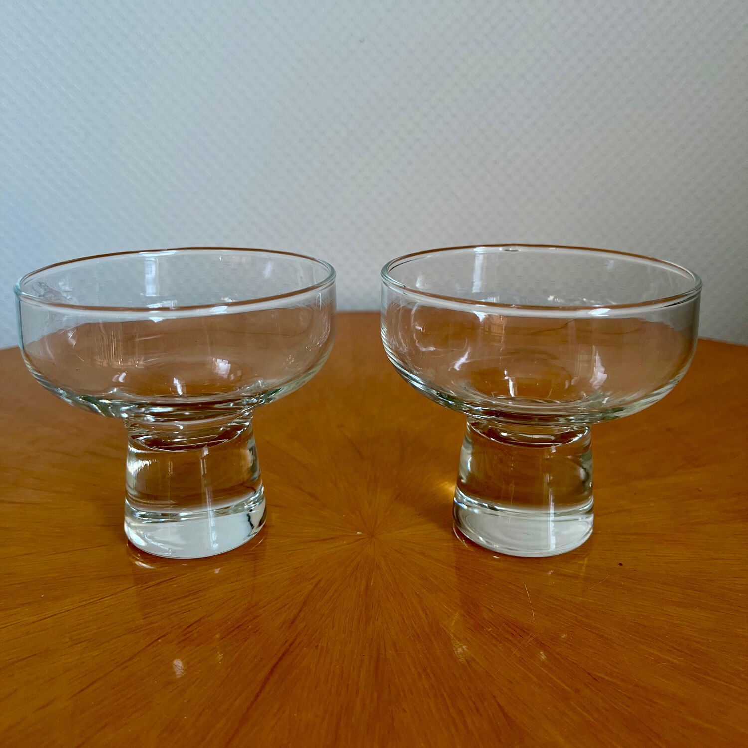 Vintage Champagne Cocktail Coupe Glasses