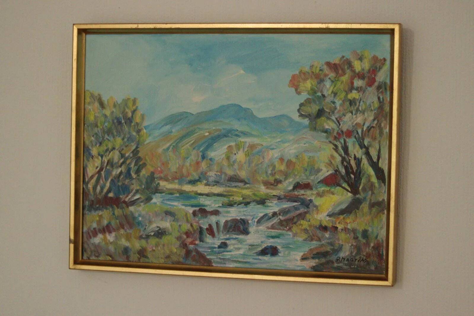 « Paysage vibrant » de R. Martin