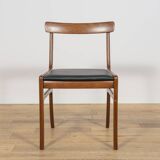 Danish Dining Chairs by Ole Wanscher for Poul Jeppesens Furniture Factory.