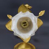 Wall lamp gold vintage pink