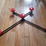 Vintage star wall coat rack