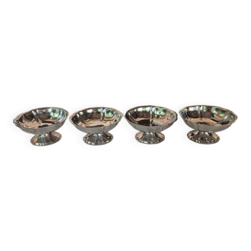 Louis XV ice cream dessert bowls Guy Degrenne