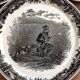 Lot de 3 assiettes, scène de chasse, Villeroy & Boch