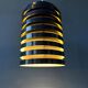 Vintage blue Danish mid-century pendant lamp