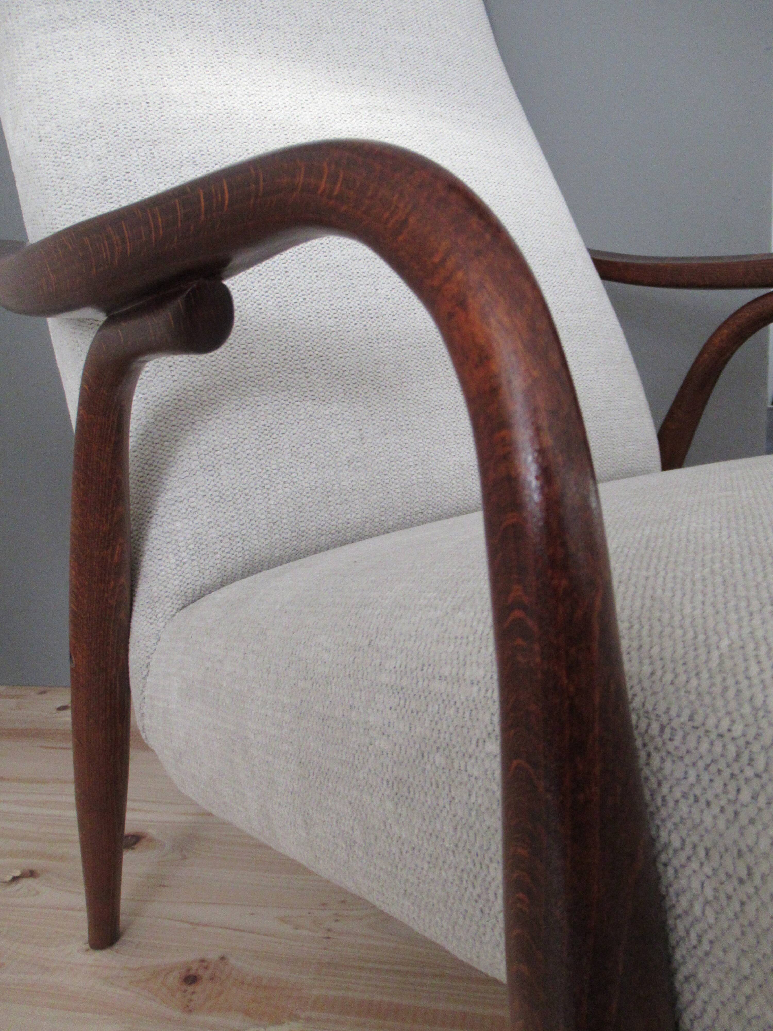 Midcentury modern armchair