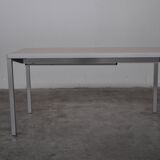Bagutta Table and Aluminum Chairs by Opera Design for Ycami, 1980s, Set of 13