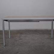 Bagutta Table and Aluminum Chairs by Opera Design for Ycami, 1980s, Set of 13
