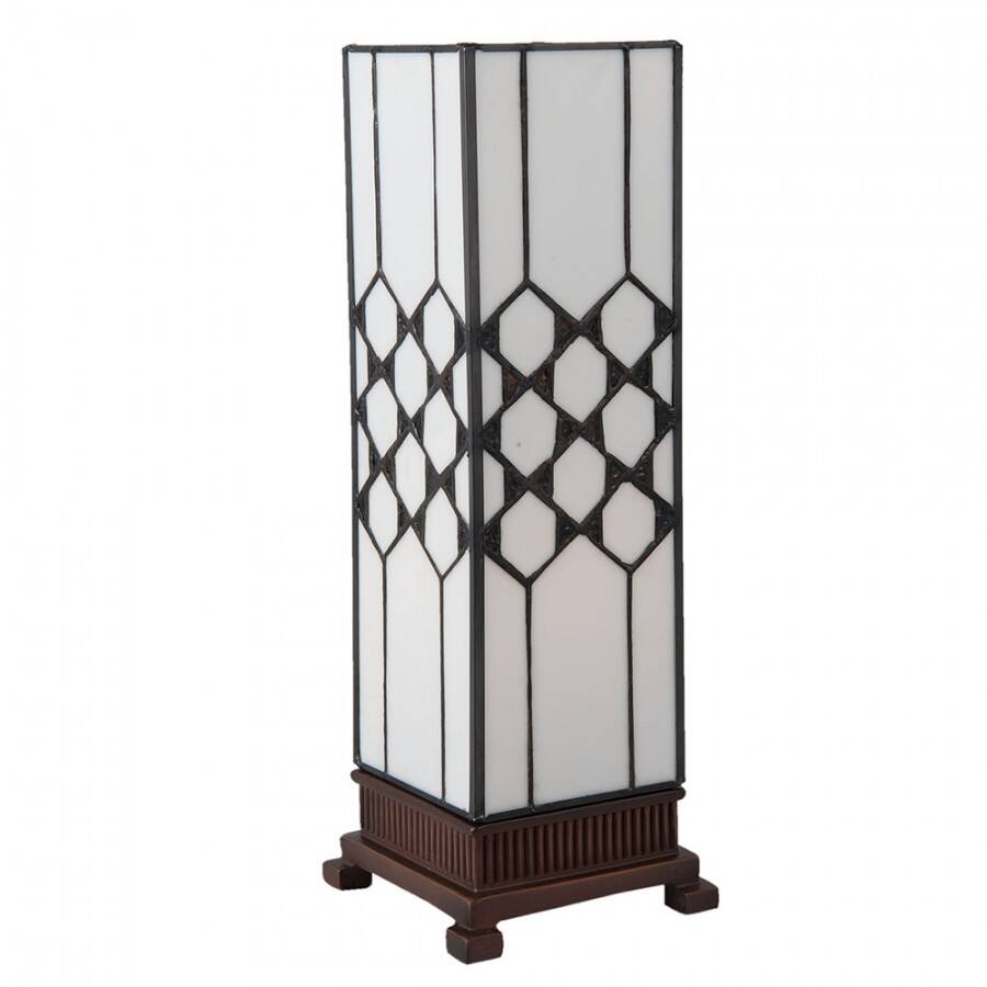 Square Tiffany lamp