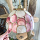 Mother-of-pearl and vintage brass pendant lamp