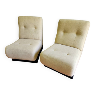 Pair of 70s armchairs