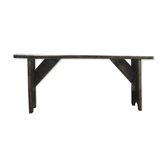 Wooden bench