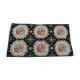 Carpet wool flowers 1940'70x140cm