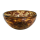 Salad bowl fruit cut XL glass scales macchia Murano Italian design