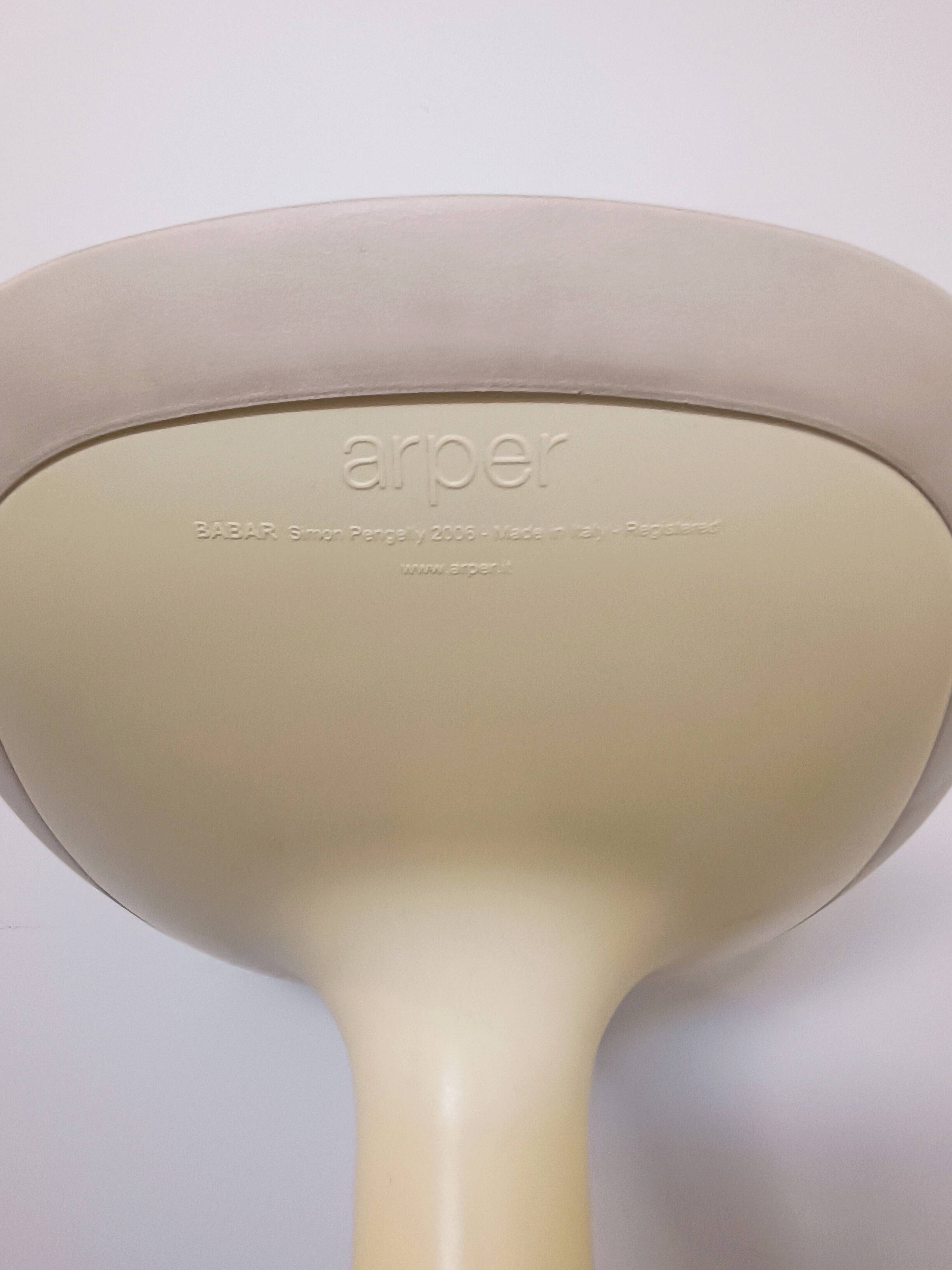 Babar stool set by Simon Pengelly for Arper 2006