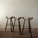 Vintage Spanish Brutalist Marbella Bar Stools by Confonorm, 1970s, Set of 3