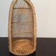 Emmanuelle doll chair in wicker
