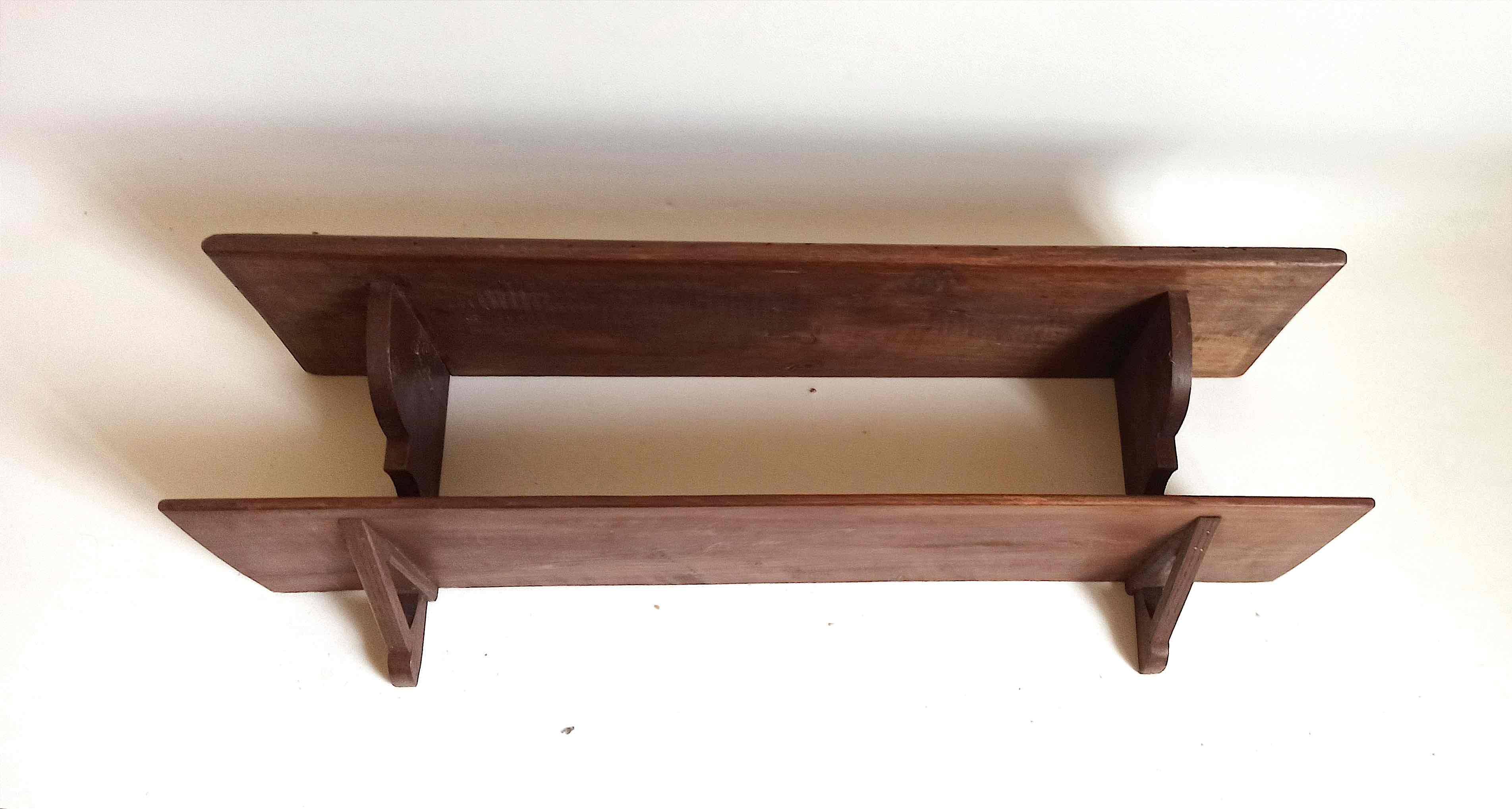 Art Deco wall shelf