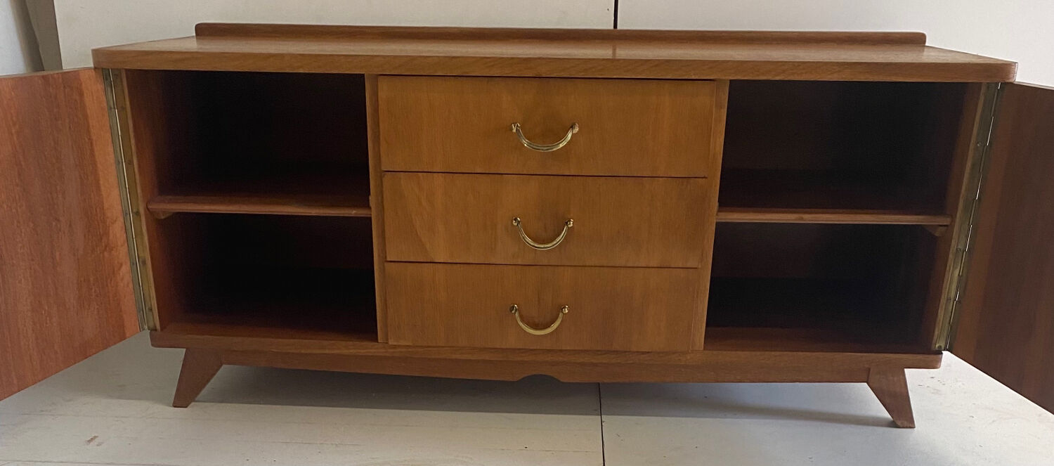 Vintage chest of drawers feet compass