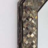 Mosaic Octagonal Mirror by Roger Vanhevel, Belgium, 1970s