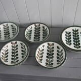 Lot 10 Rambouillet model plates Boch Belgium