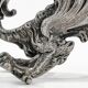 Fruit knife stand, Art Nouveau, silver-plated brass, Fraget, Poland, 19th century