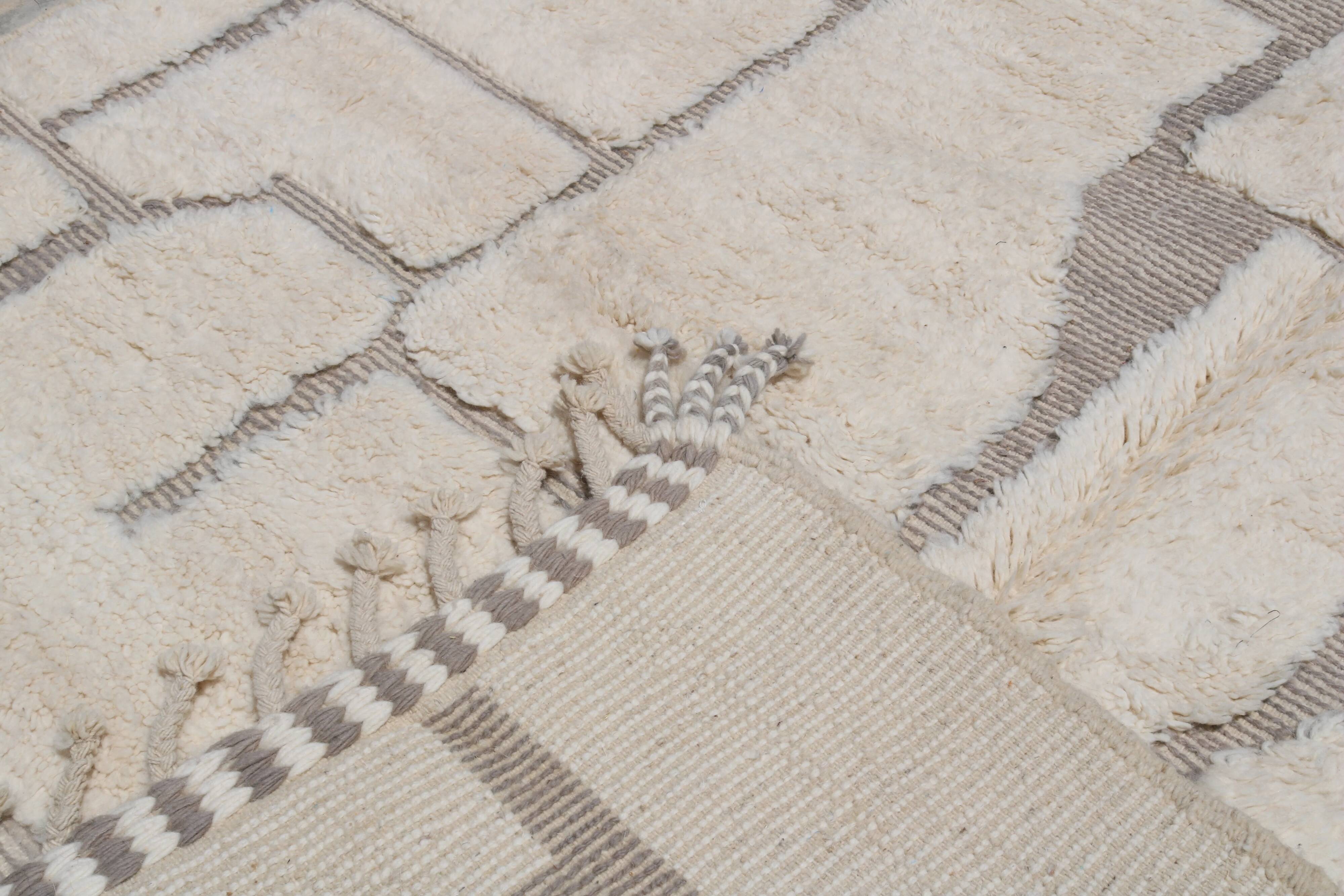 Large Beni Ouarain rug, 295 x 210 cm - G1025