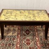 Gold leaf coffee table