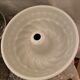 White porcelain kouglof mold