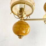 Chandelier vintage globes