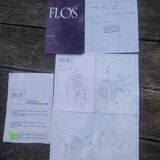 Lamp designed by Philippe Starck for Flos, Ara model, 1988