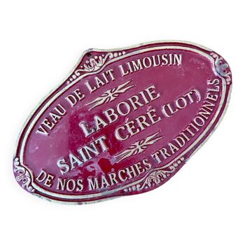 Bordeaux agricultural competition plate