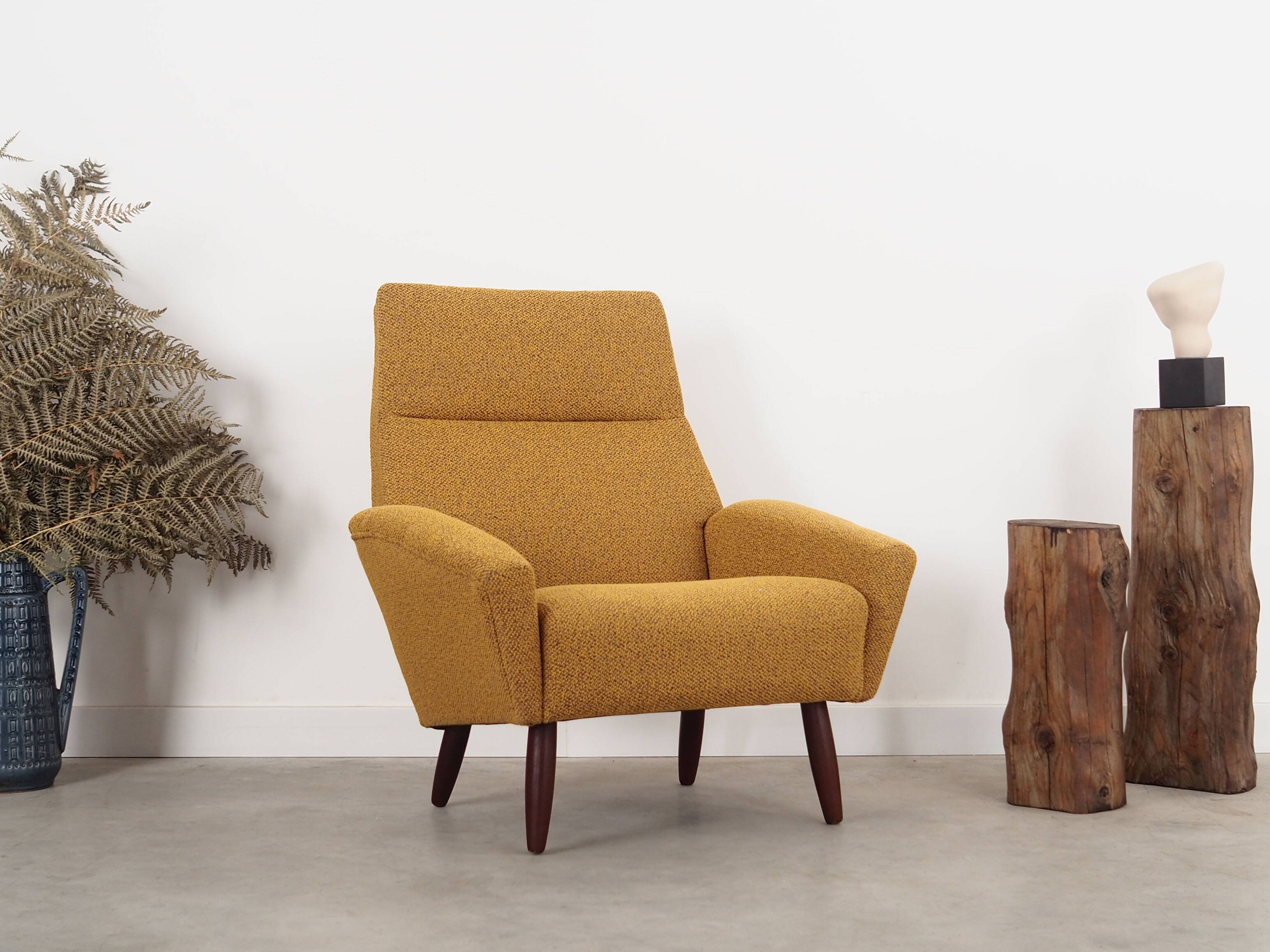 Teak armchair, Danish design, 1970s, production: Denmark