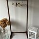 Clothes rack - antique wooden rack