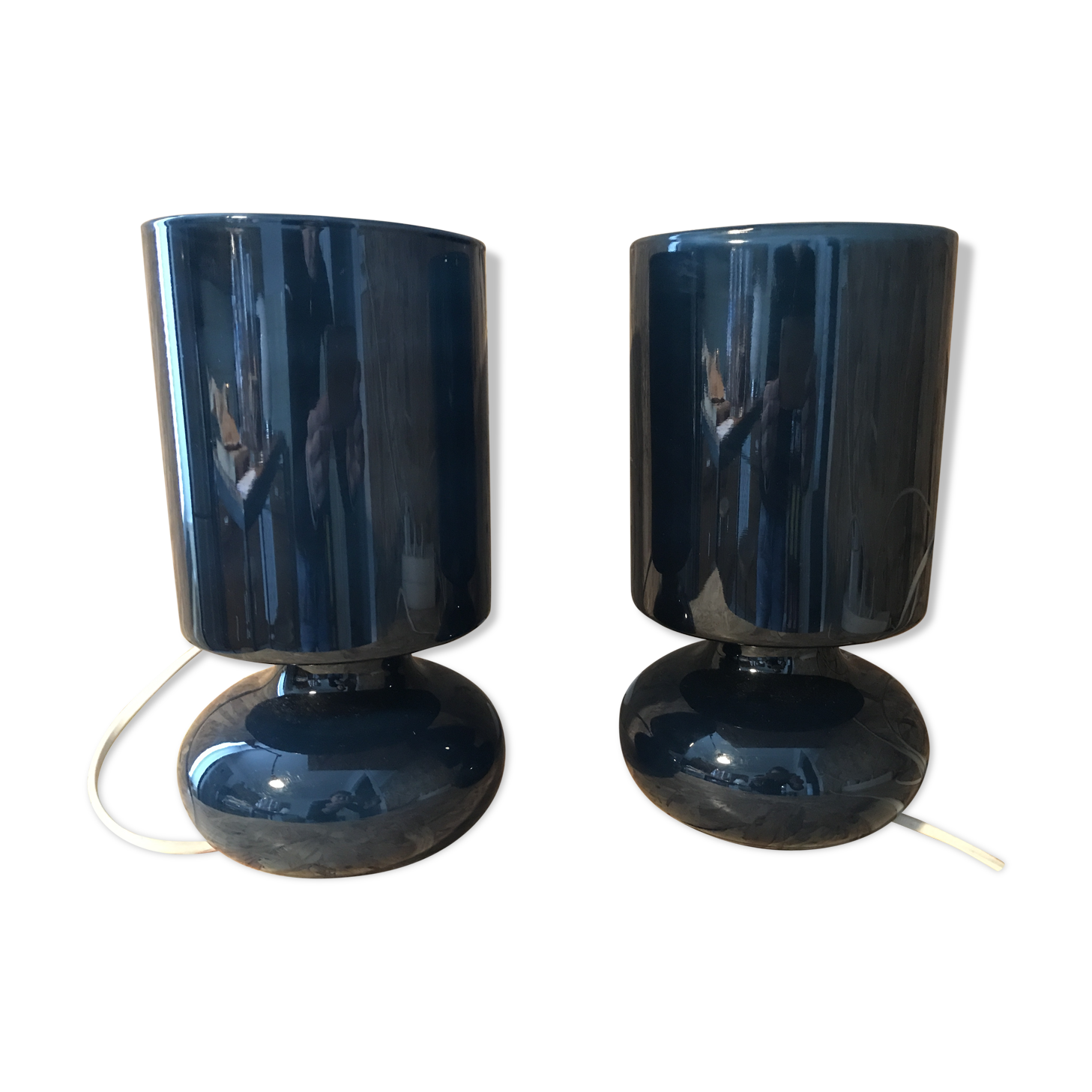 Duo of the 1970s bedside lamp