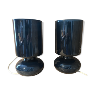 Duo of the 1970s bedside lamp